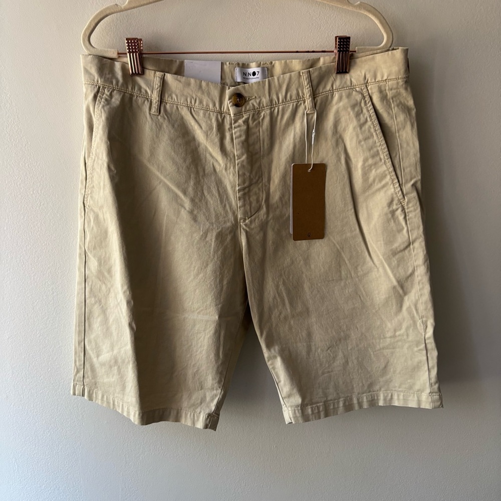 NNO7 Shorts Mens Mid Rise Fly Zipper Reg Fit‎ Sz 34